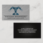 Roboterwaffen | Produktion Visitenkarte (Vorne/Hinten)