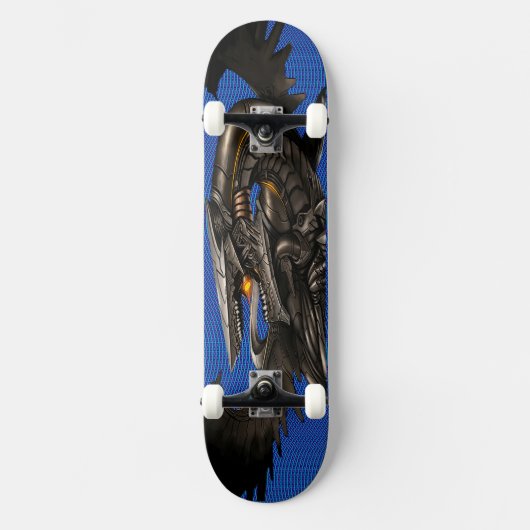 Robotic Dragon epc blu Skateboard (Vorderseite)