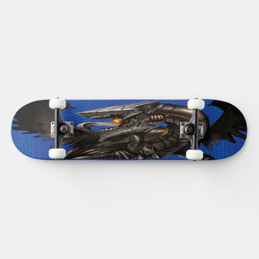 Robotic Dragon epc blu Skateboard (Horizontal)
