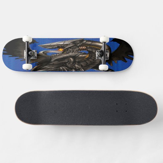 Robotic Dragon epc blu Skateboard (Horizontal)