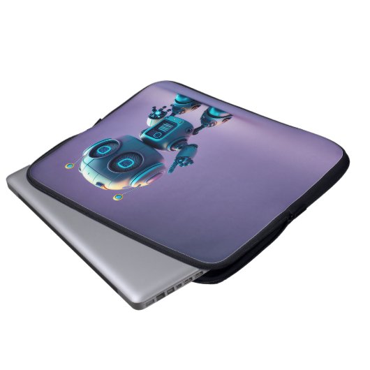 Robotic Theme Laptop Sleeves (Vorne Knopf)