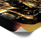 Robotica auf Leinwand Poster (Ecke)