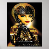 Robotica auf Leinwand Poster (Vorne)
