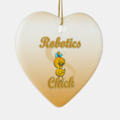 Robotics Chick Keramikornament (Rechts)