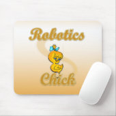 Robotics Chick Mousepad (Mit Mouse)