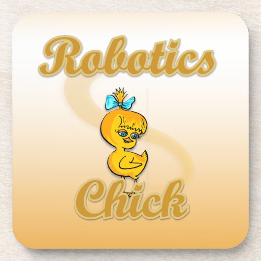 Robotics Chick Untersetzer (Vorderseite)