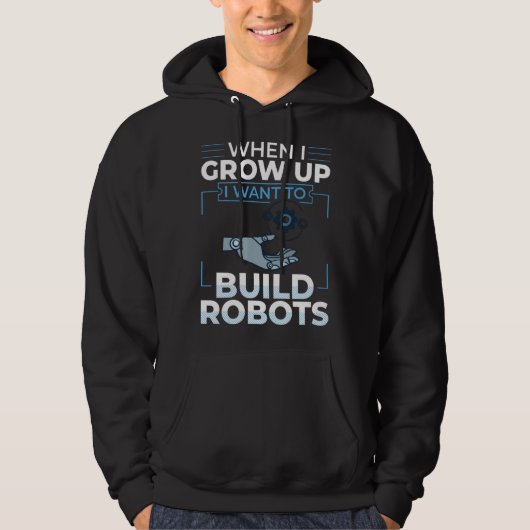 Robotics Engineer Software Building Robots 1 Hoodie (Vorderseite)