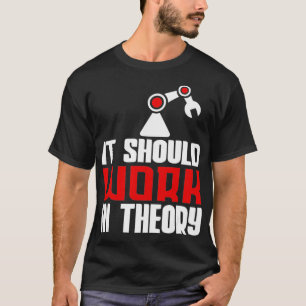 Robotics Machine Learning Robotik Engineeri T-Shirt