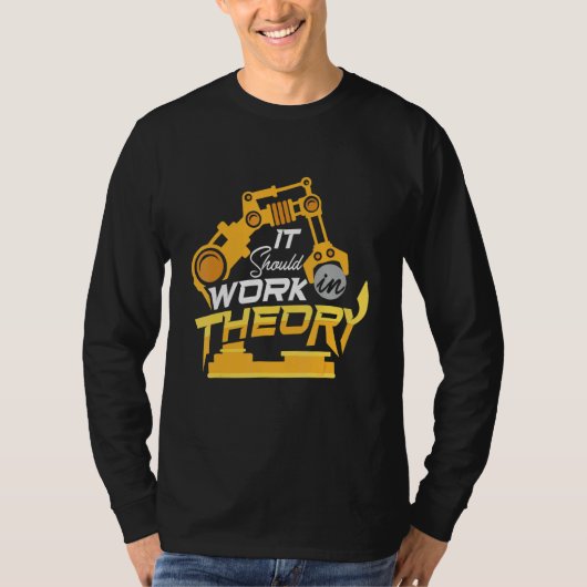 Robotics Machine Learning Robotik Engineeri T-Shirt (Vorderseite)