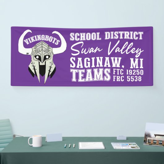 Robotics Team Banner  (Messe)