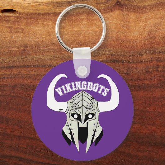 Robotics Team Keychain Schlüsselanhänger (Rückseite)