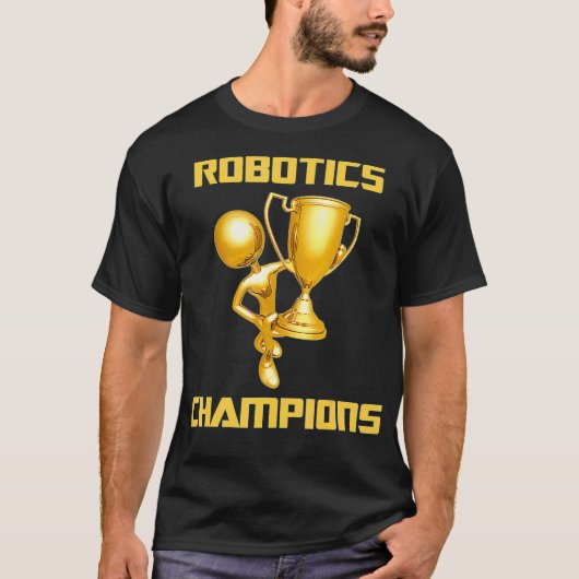 Robotik Champions T-Shirt (Vorderseite)