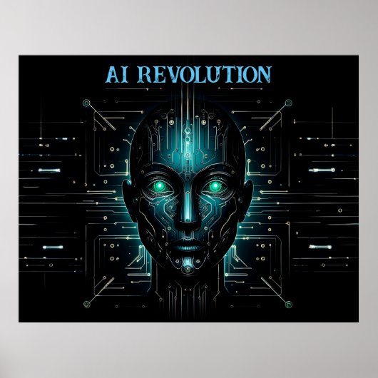 Robotik der künstlichen Intelligenz Poster (Vorne)