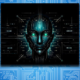 Robotik der künstlichen Intelligenz Poster