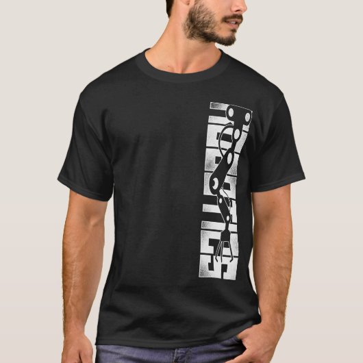 Robotik Engineer Robotik Vintag Vintag T-Shirt (Vorderseite)