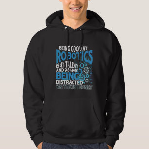 Robotik Engineer Scientist Engineering Hoodie