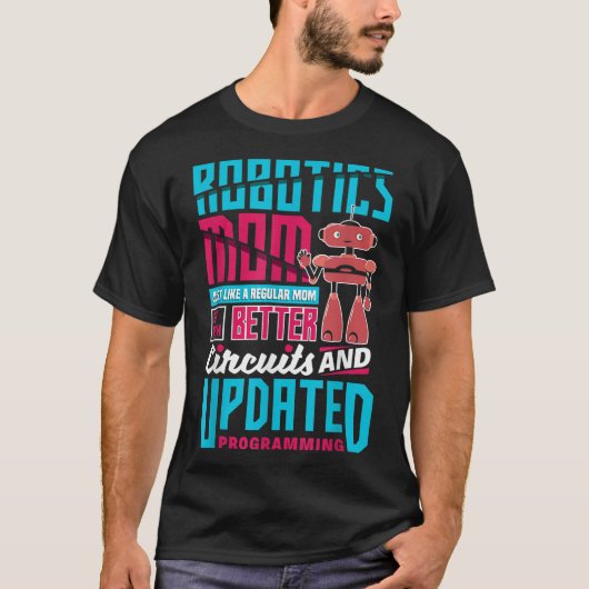 Robotik Engineering Humanoid Roboter Funny Robotic T-Shirt (Vorderseite)