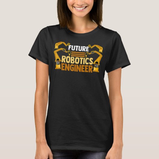 Robotik Engineering Roboter Lover Future Robotics T-Shirt (Vorderseite)