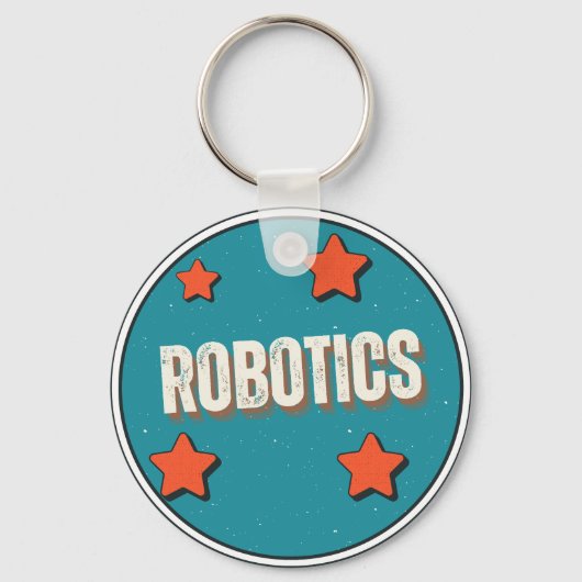Robotik Fachgebiet Schlüsselanhänger (Vorderseite)