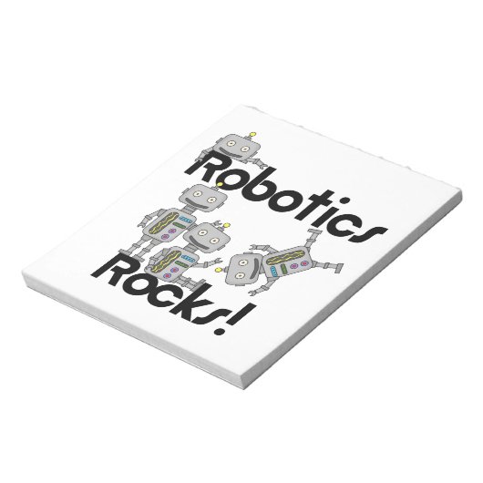 Robotik-Felsen Notizblock (Rotiert)
