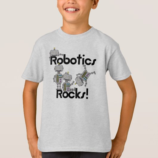 Robotik-Felsen T-Shirt (Vorderseite)