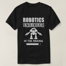 Robotik-Ingenieur in der Herstellung, schlichte Te T-Shirt