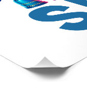 Robotik ist mein Sport-Sweatshirt | Robotik Poster (Ecke)