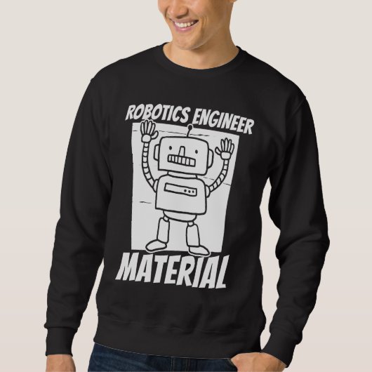 Robotik Künstliche Intelligenz Ai Roboter Sweatshirt (Vorderseite)