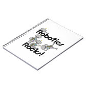 Robotik Notizblock (Linke Seite)