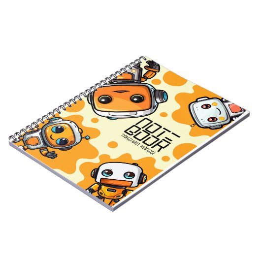 Robotik Notizblock (Linke Seite)