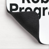 Robotik-Programmierer Mousepad (Ecke)