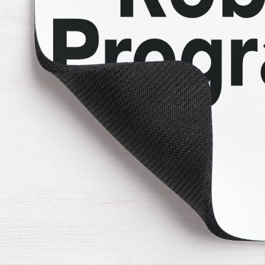 Robotik-Programmierer Mousepad (Ecke)