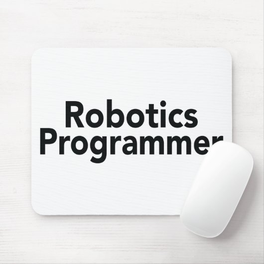 Robotik-Programmierer Mousepad (Mit Mouse)