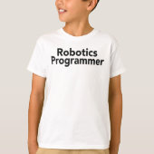 Robotik-Programmierer T-Shirt (Vorderseite)
