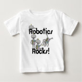 Robotik Rocks Baby T-shirt (Vorderseite)