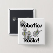Robotik Rocks Button (Vorne & Hinten)