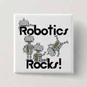 Robotik Rocks Button (Vorderseite)