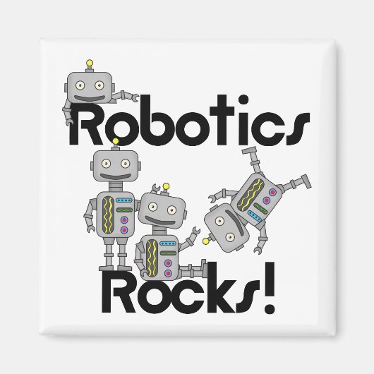 Robotik Rocks Magnet (Vorne)