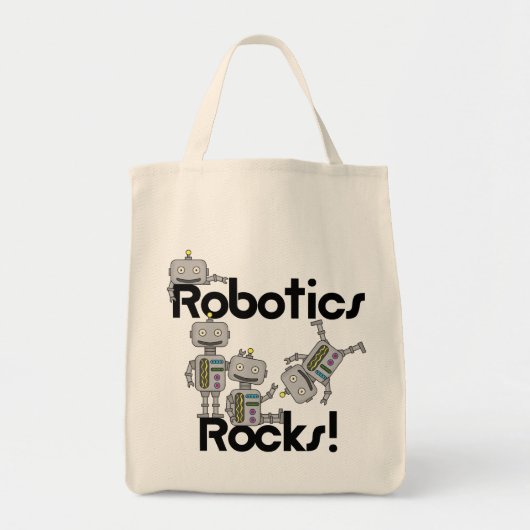 Robotik Rocks Tragetasche (Vorne)