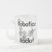 Robotik rockt mattglastasse (Links)