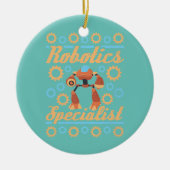 Robotik-Spezialrobot Keramik Ornament (Vorne)