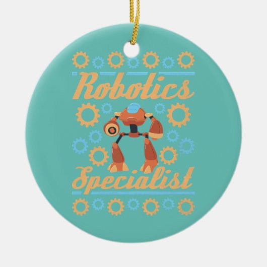 Robotik-Spezialrobot Keramik Ornament (Vorne)