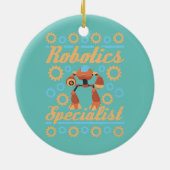 Robotik-Spezialrobot Keramik Ornament (Hinten)