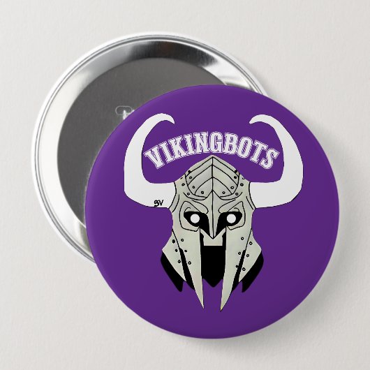 Robotik-Team-Button Button (Vorne & Hinten)