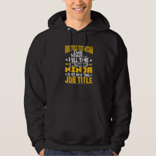 Robotik-Techniker Job Title Robotics Engineer Hoodie