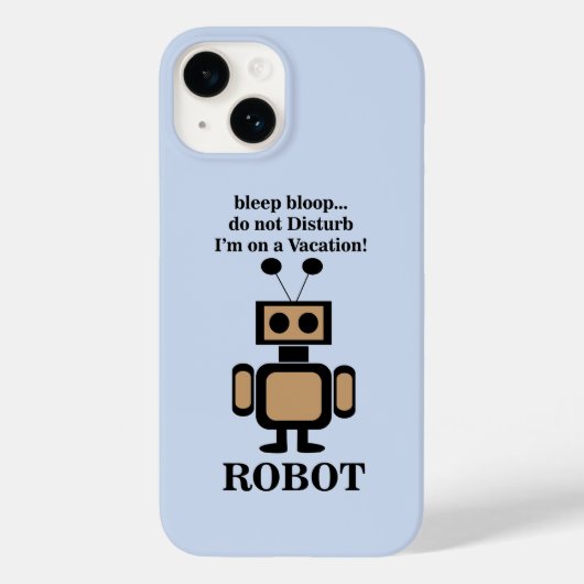 Robotik-Technologie Lustig Case-Mate iPhone Hülle (Rückseite)
