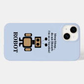 Robotik-Technologie Lustig Case-Mate iPhone Hülle (Rückseite (Horizontal))
