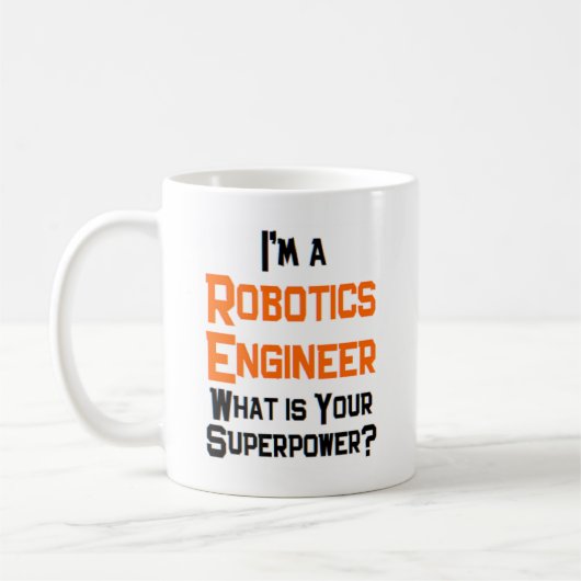 Robotikingenieur Kaffeetasse (Links)
