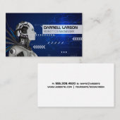 Robotische künstliche Intelligenz Visitenkarte (Vorne/Hinten)