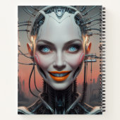 Robotisches Heft 1 Notizblock (Rückseite)